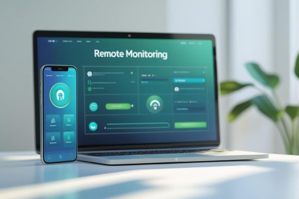 Remote monitoring (mobile application, web panel)